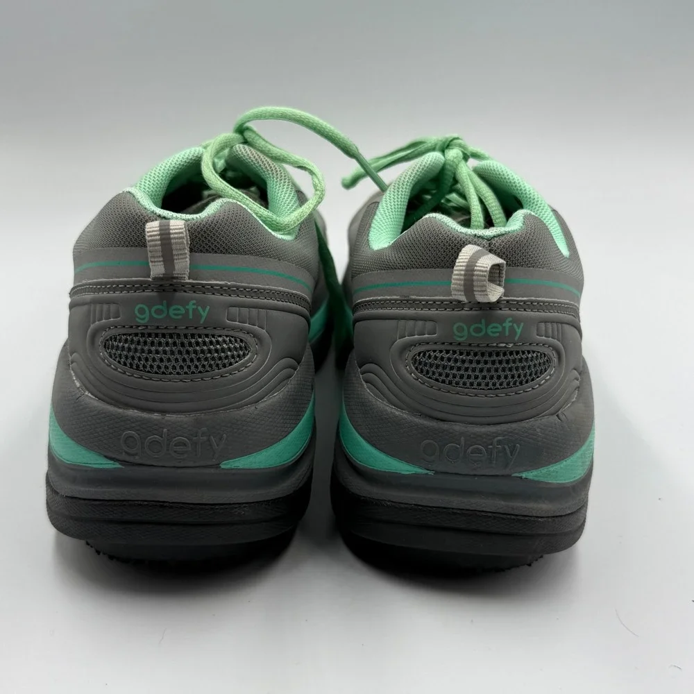 Gravity Defyer G-Defy Women's 9‎ Gray Mint VersoShock Walking Shoes Comfort